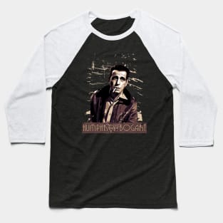 Humphrey Bogart Baseball T-Shirt